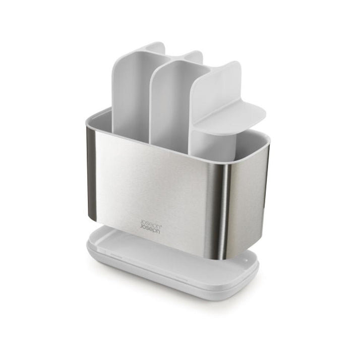 EasyStore Steel Toothbrush Caddy Large - Stainless Steel