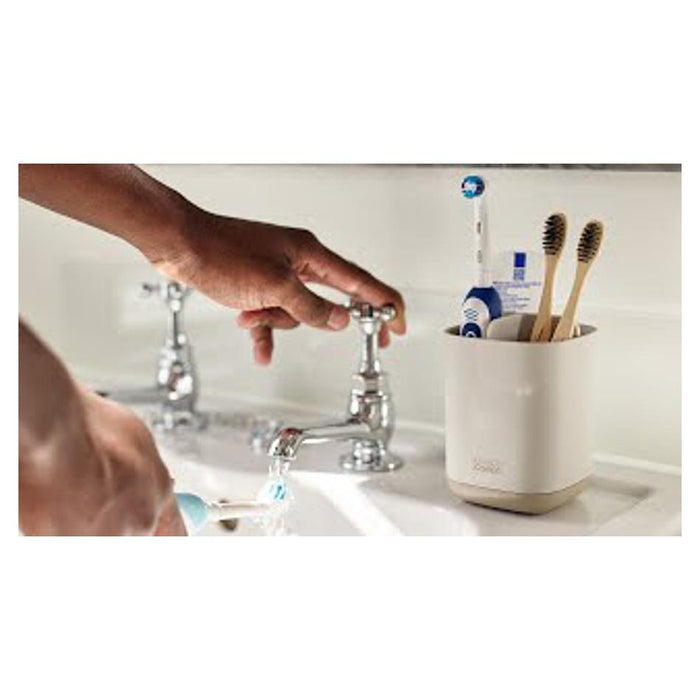 Joseph Joseph EasyStore Toothbrush Caddy - Ecru 70574