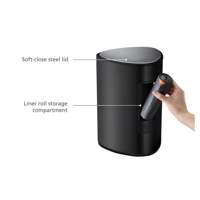 Joseph Joseph Easystore 5L Pedal Bin Matte Black 70595