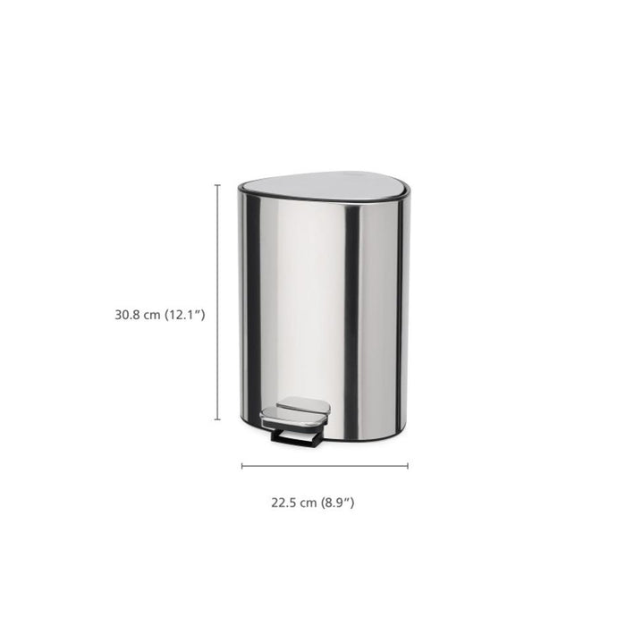 Joseph Joseph Luxe 5L Pedal Bin Stainless Steel 70596