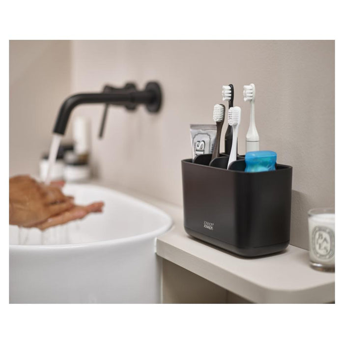 Joseph Joseph Easystore Large Toothbrush Caddy - Black 70599