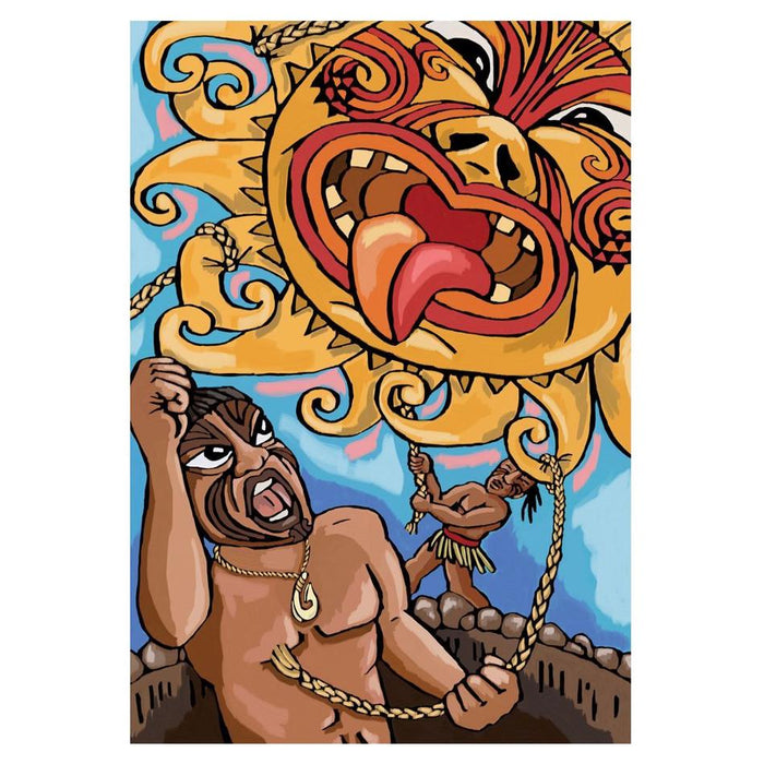 Holdson Puzzle - Māori Gods & Legends, 300pc XL (Māui and the Sun)