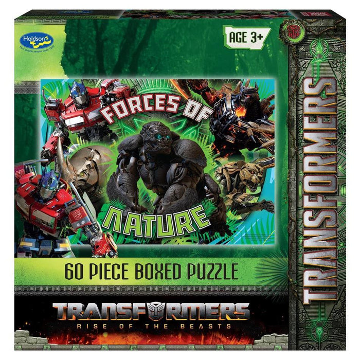 Puzzle - Transformers, Rise of the Beasts: 60pc (Forces of Nature)