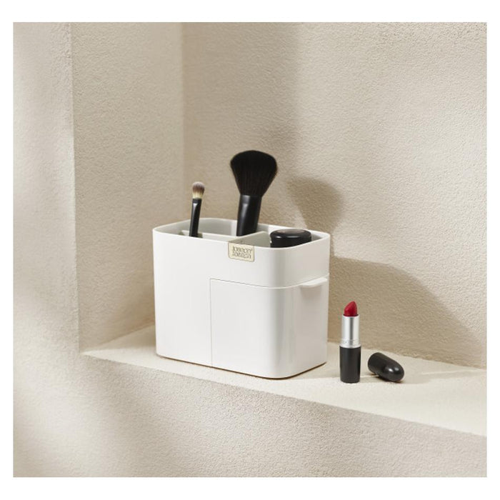 Joseph Joseph Viva Compact Cosmetic Organiser with Drawer - Shell