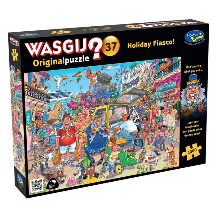 Holdson Puzzle - Wasgij Original 37, 1000pc (Holiday Fiasco) 77401