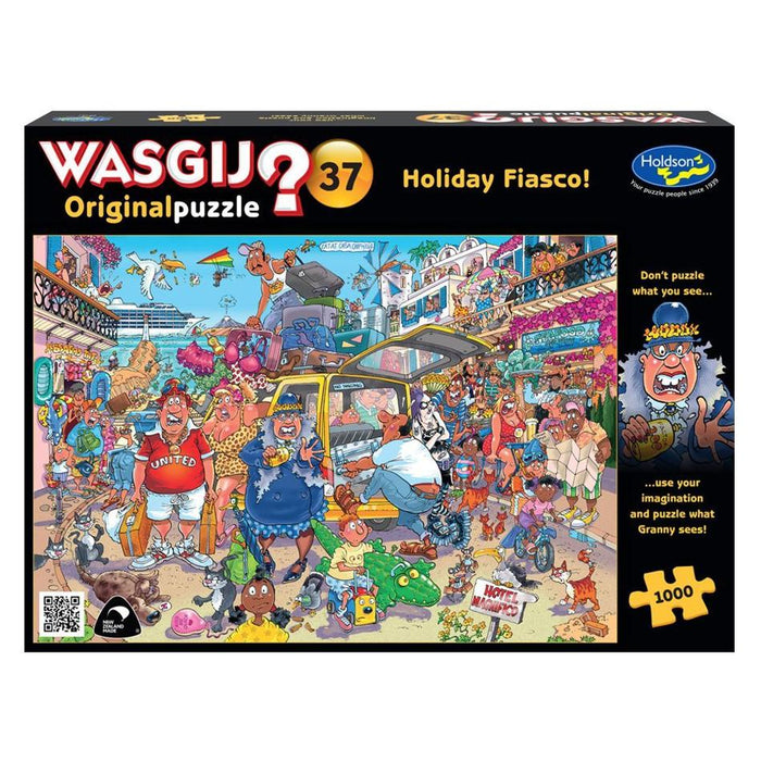 Holdson Puzzle - Wasgij Original 37, 1000pc (Holiday Fiasco) 77401