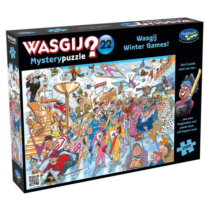 Holdson Puzzle - Wasgij Mystery 22, 1000pc (Wasgij Winter Games)