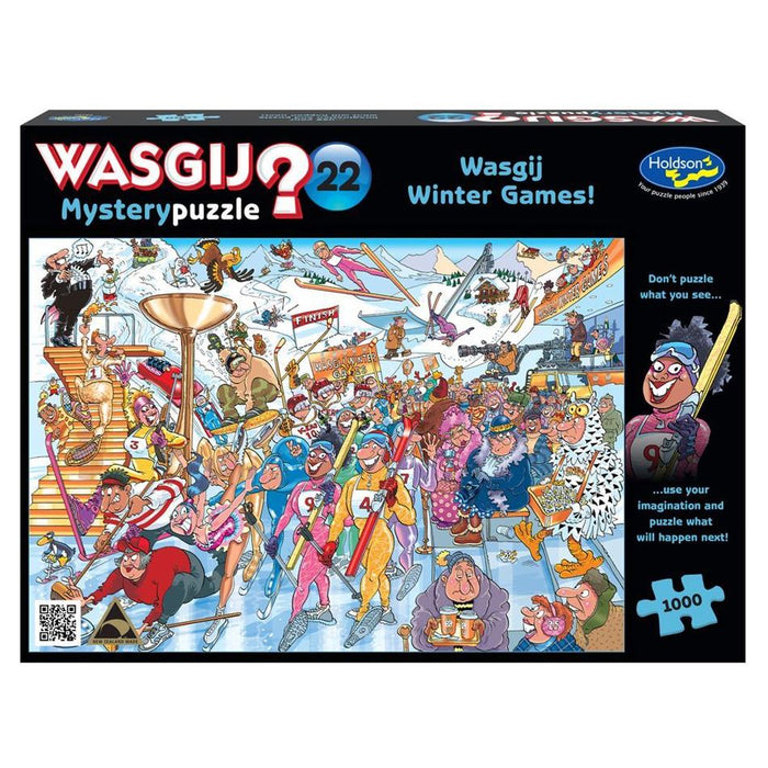 Holdson Puzzle - Wasgij Mystery 22, 1000pc (Wasgij Winter Games)