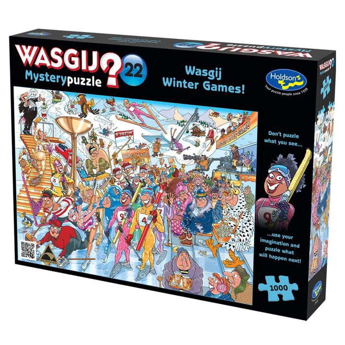 Holdson Puzzle - Wasgij Mystery 22, 1000pc (Wasgij Winter Games)