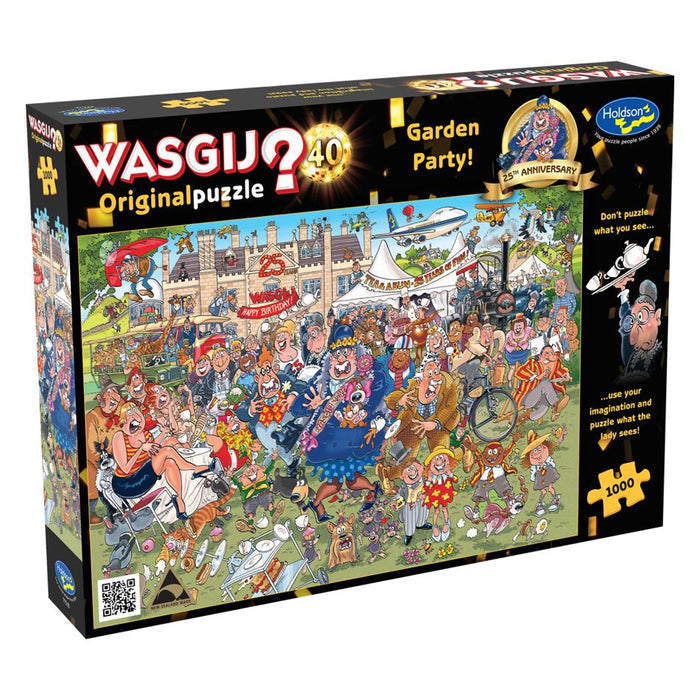 Holdson Puzzle - Wasgij Original 40, 1000pc (Garden Party!) 77516