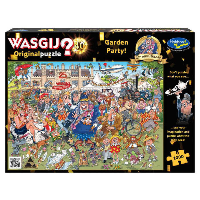 Holdson Puzzle - Wasgij Original 40, 1000pc (Garden Party!) 77516