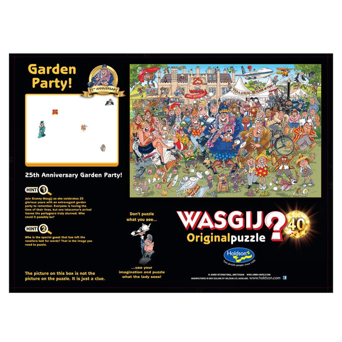 Holdson Puzzle - Wasgij Original 40, 1000pc (Garden Party!) 77516