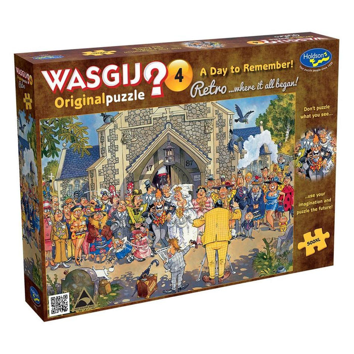 Holdson Puzzle - Wasgij Retro Original 4, 500XL pc (A Day to Remember)