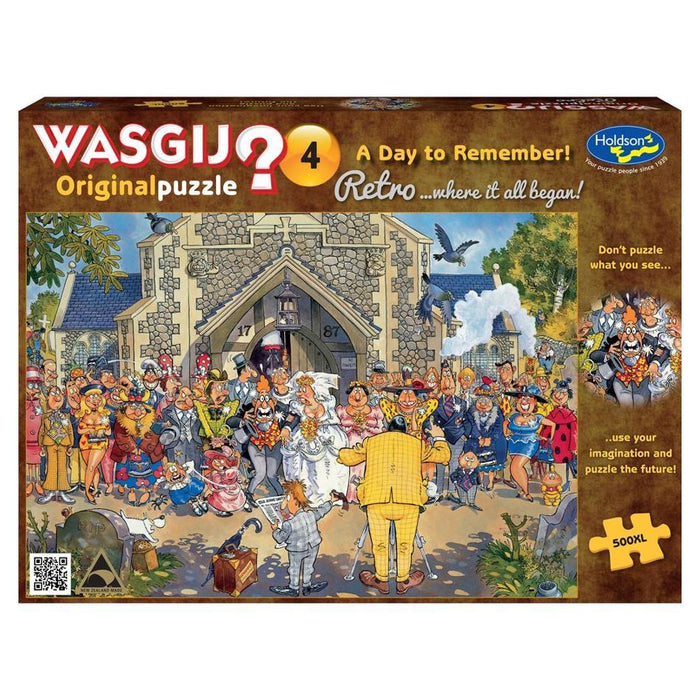 Holdson Puzzle - Wasgij Retro Original 4, 500XL pc (A Day to Remember)