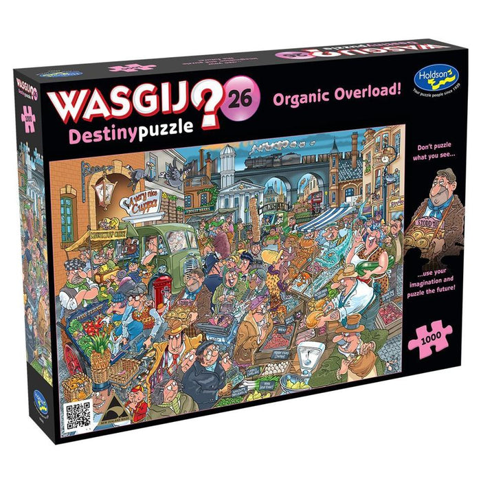 Holdson Puzzle - Wasgij Destiny 26, 1000pc (Organic Overload) 77682