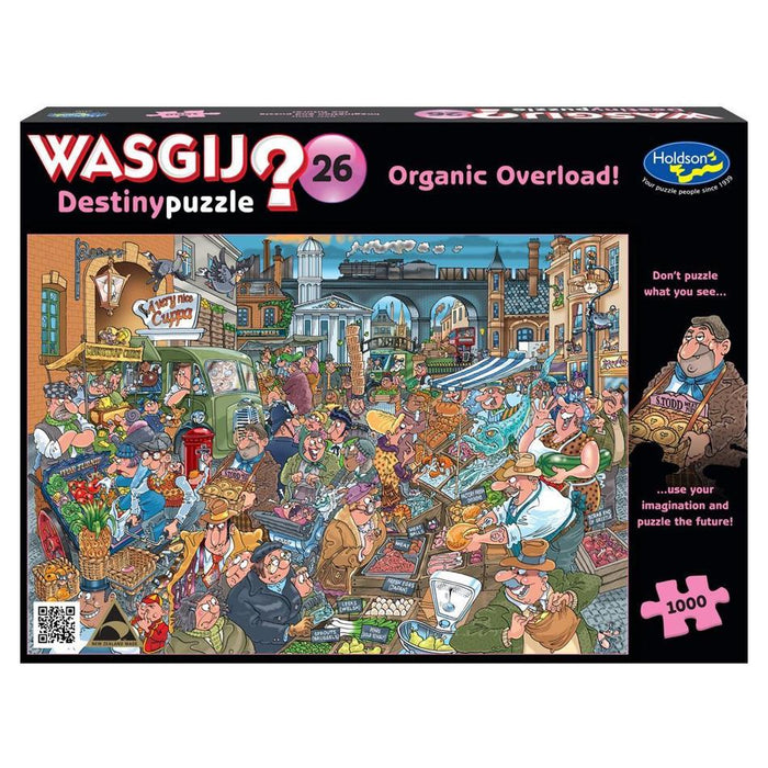 Holdson Puzzle - Wasgij Destiny 26, 1000pc (Organic Overload) 77682