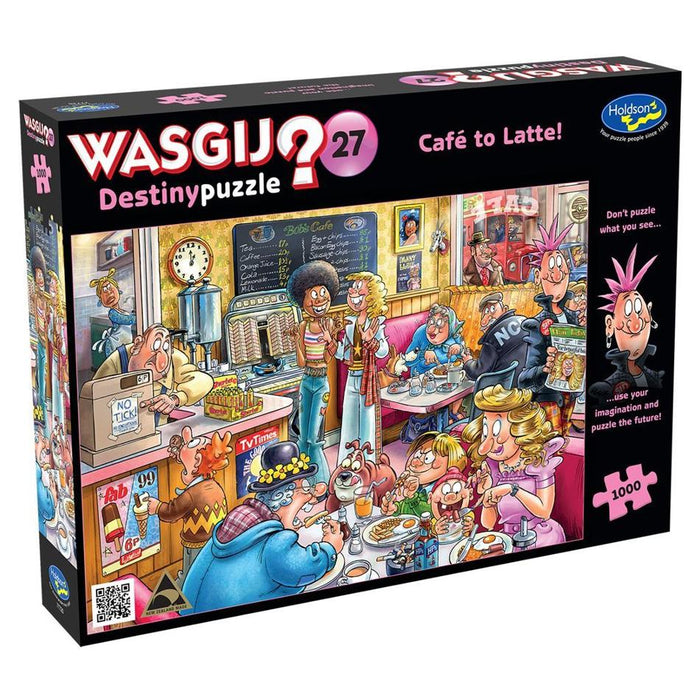 Holdson Puzzle - Wasgij Destiny 27 1000pc (Cafe to Latte) 77720