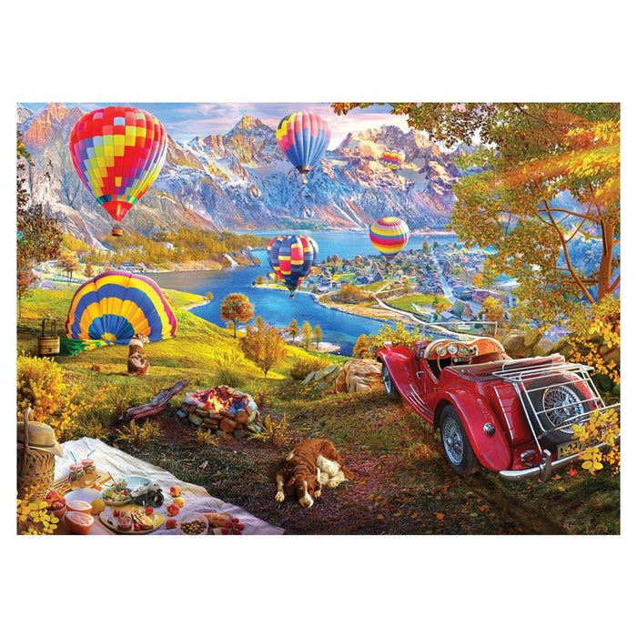 Holdson Puzzle - A Road Less Travelled, 1000pc (Hot Air Balloon)