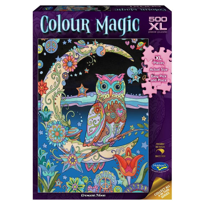 Holdson Puzzle - Colour Magic 500pc XL (Crescent Moon) 77754