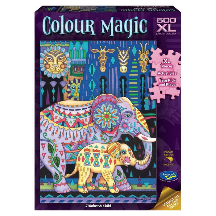 Holdson Puzzle - Colour Magic 500pc XL (Mother & Child) 77755