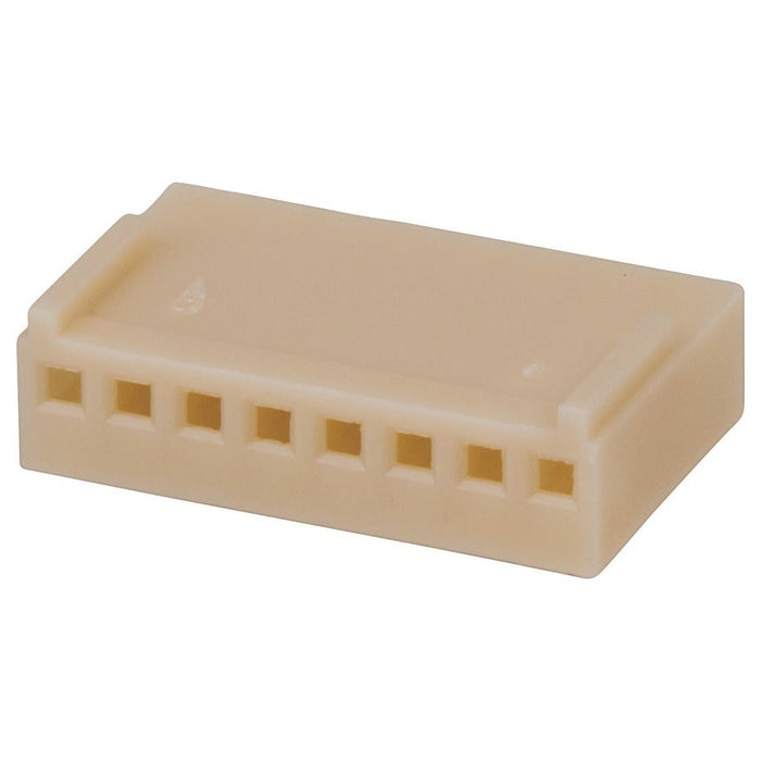 8 Pin 0.1 Header with Crimp Pins - 2.54 pitch - Folders