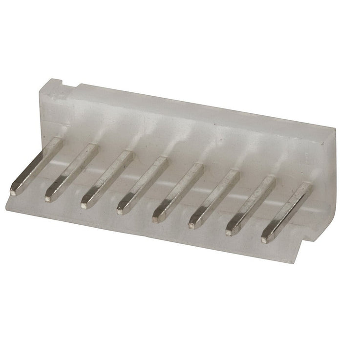 8 Pin 0.156 Straight Locking Header with crimp pins - 3.96 pitch - Folders