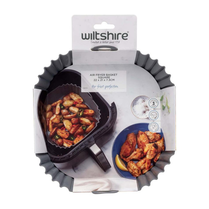 Wiltshire Air Fryer Basket 22cm Square w/ hand 80211_2