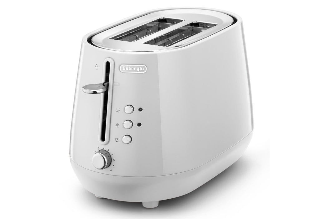 Delonghi Eclettica 2 Slice Whimsical White CTY2003W 1