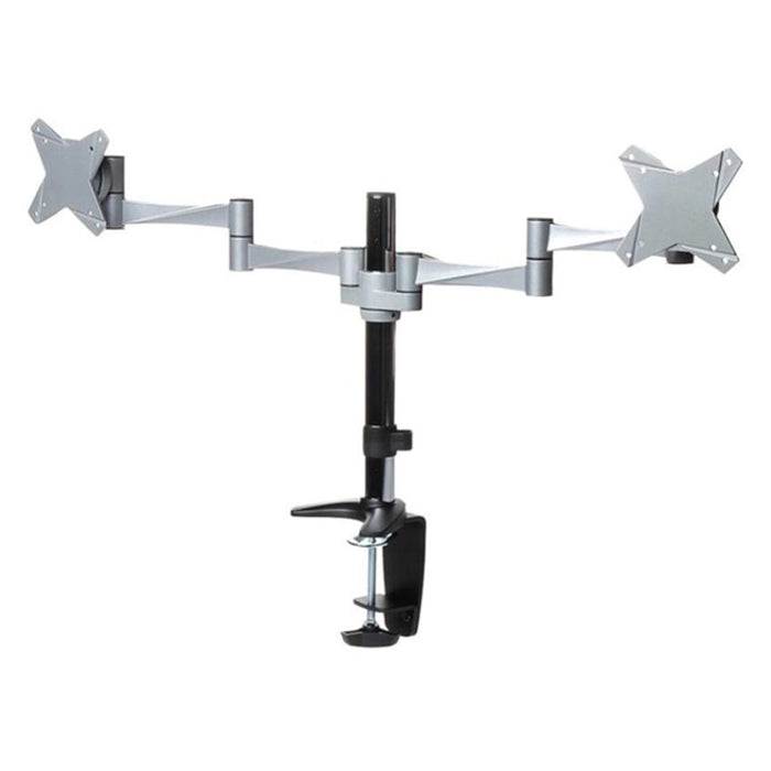 Brateck 13-27" Dual Monitor Stand Clamp/Grommet AF934
