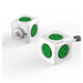 ALLOCACOC POWERCUBE Extended Outlets with USB 1.5M - Green_1