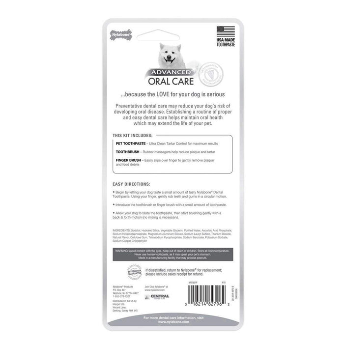 Advanced Oral Care Dog Dental Kit | Nylabone 3