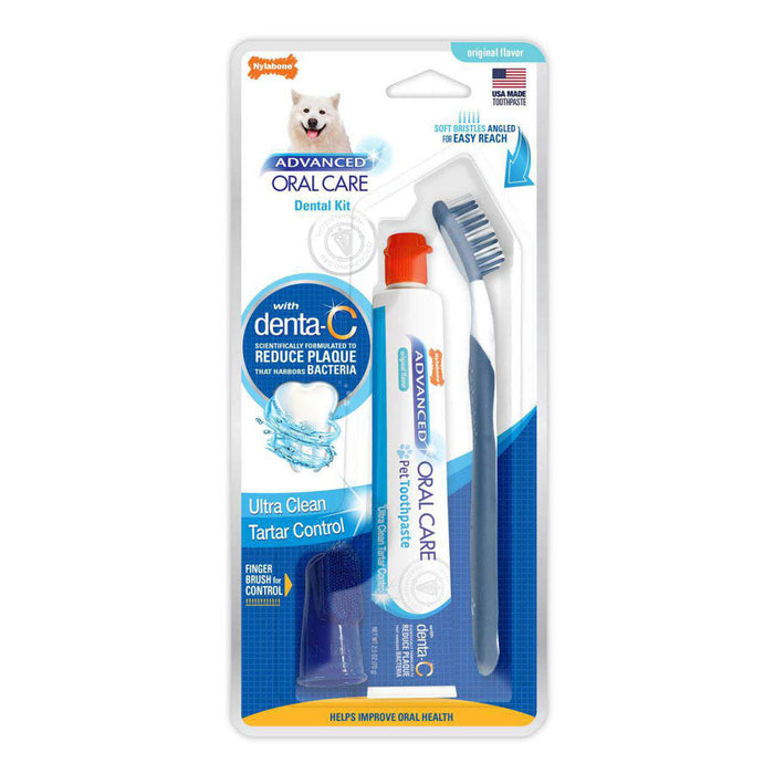 Advanced Oral Care Dog Dental Kit | Nylabone 1