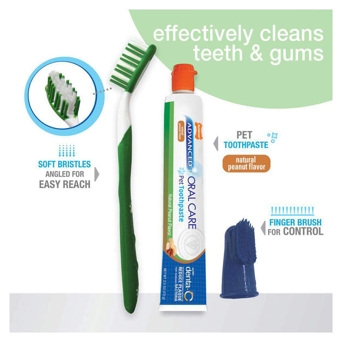 Advanced Oral Care Natural Dog Dental Kit | Nylabone 2