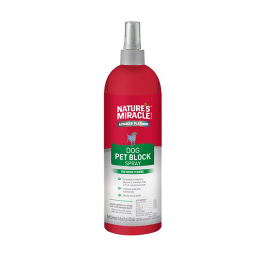 Natures Miracle Advanced Platinum Dog Pet Block Repellent Spray | Nature's Miracle 1