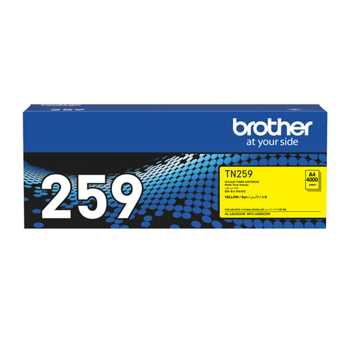Brother Tn259Y Extra High Yield Yellow Toner Cartridge BTN160Y