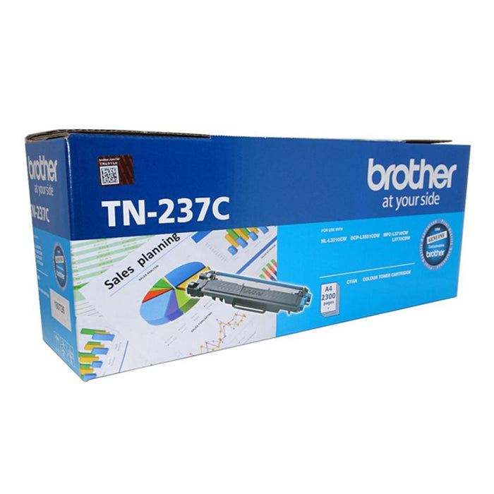 Brother Tn-237C Cyan High Yield Toner Cartridge BTN237C