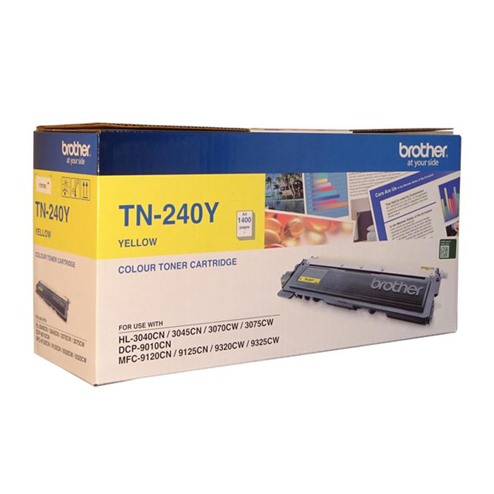 Brother Tn-240Y Yellow Toner Cartridge BTN240Y