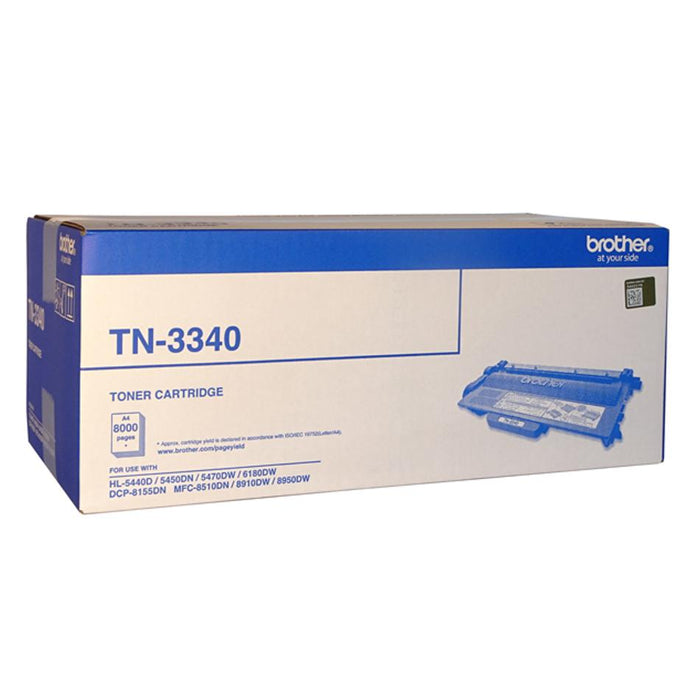 Brother Tn-3340 High Yield Toner Cartridge BTN3340
