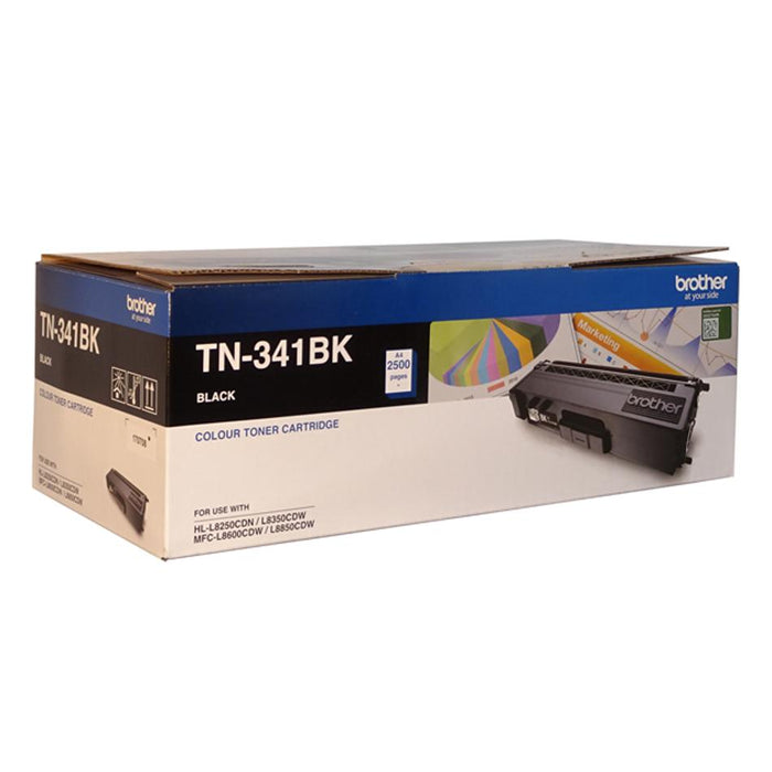 Brother Tn-341Bk Black Toner Cartridge BTN341K