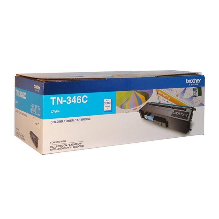 Brother Tn-346C Cyan High Yield Toner Cartridge BTN346C