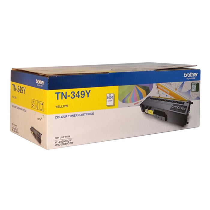 Brother Tn-349Y Yellow Extra High Yield Toner Cartridge BTN349Y