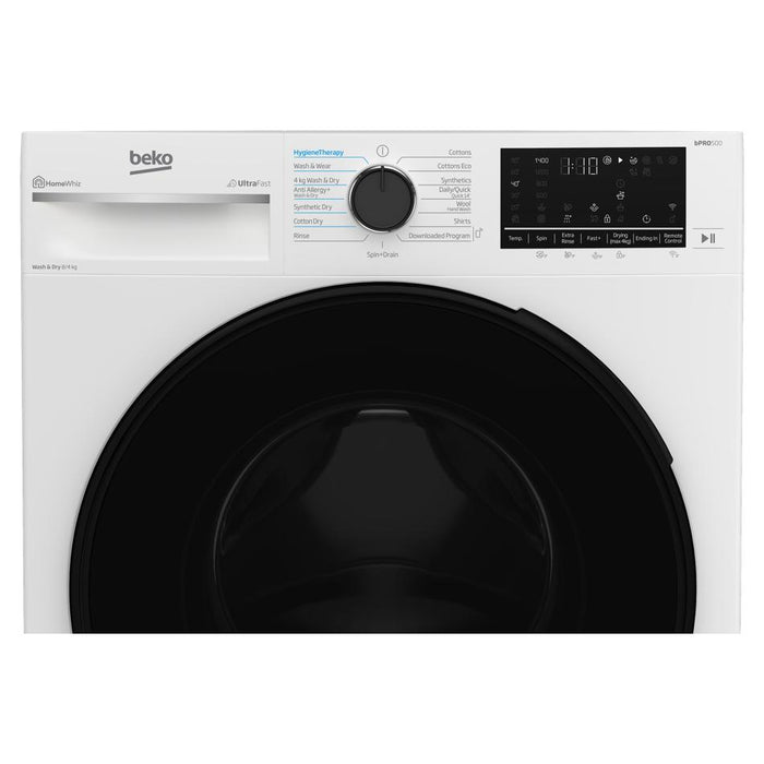 Beko Freestanding Washer Dryer (8 kg / 4 kg, 1400 rpm) BWDB8420W_4