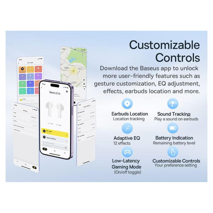 Baseus Bowie E13 True Wireless Earphones Galaxy Black_8