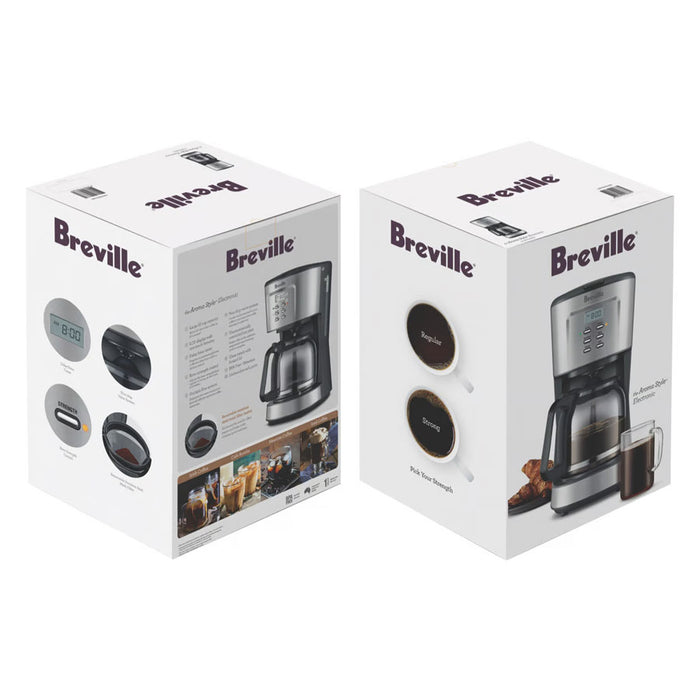 Breville Aroma Style Electronic Drip Coffee Maker LCM700BSS(6)