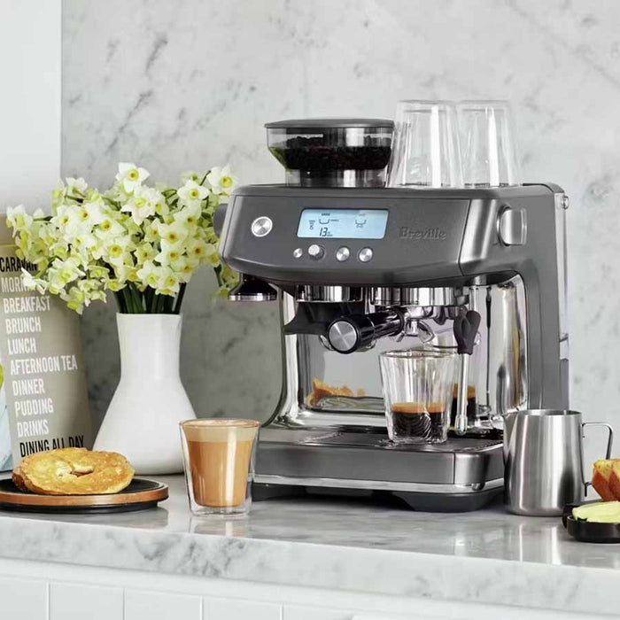 Breville the Barista Pro Black Stainless Coffee Machine BES878BST (2)