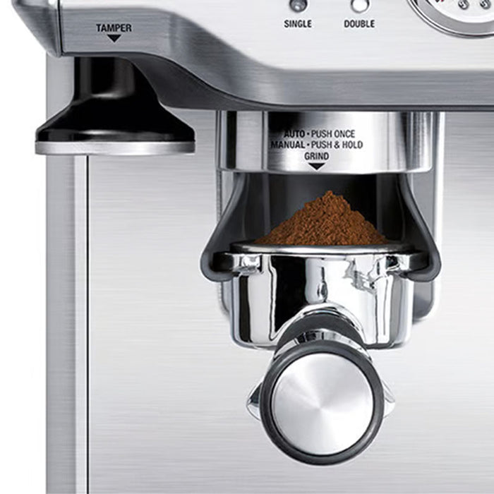 Breville the Barista Pro Black Stainless Coffee Machine BES878BST (4)