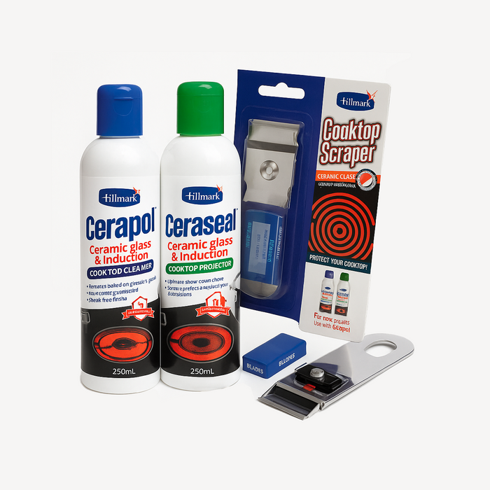 Ceramic Cooktop Cleaning Bundle
