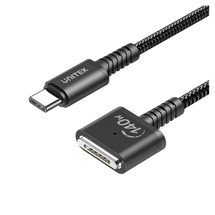 Unitek 2M 140W Usb-C To Magsafe 3 Charging Cable For Macbook.