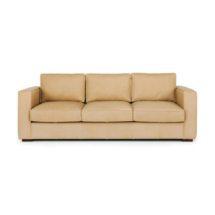 Furniture By Design Maury 3-Seater in Ecru Leather CAR1672SCBL_1