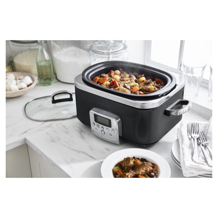 GreenPan Slow Cooker 6L  - Black CC005723